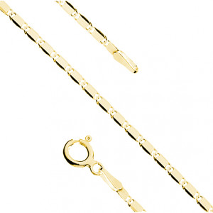 Bratara argint 19 cm placata cu aur galben DiAmanti SNAIL40G-19cm-DIA (Argint 925‰ 1,75 g.)
